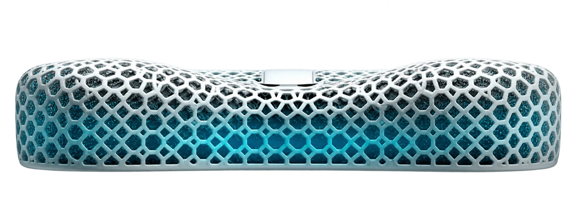 DreamLink One Pro de face, son treillis éclairé de l’intérieur